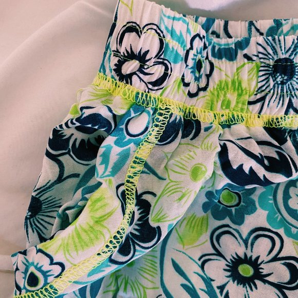 NEW Lucky Brand flowy tropical beach shorts - Picture 3 of 6